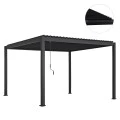 ΒΙΟΚΛΙΜΑΤΙΚΗ ΠΕΡΓΚΟΛΑ ΑΛΟΥΜΙΝΙΟΥ DOMECIL HM6612.01 ΜΕ ΜΕΤΑΛ. ΠΕΡΣΙΔΕΣ--300x400x240Υ