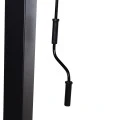 ΒΙΟΚΛΙΜΑΤΙΚΗ ΠΕΡΓΚΟΛΑ ΑΛΟΥΜΙΝΙΟΥ PREMIUM FRANIO HM6609.01 ΜΑΥΡΟ 300x300x240Υ