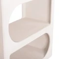 ΒΙΒΛΙΟΘΗΚΗ ΣΕΙΡΑ SANTORINI HM18062 MDF ΣΕ ΥΠΟΛΕΥΚΟ ΧΡΩΜΑ 80x38x180Yεκ.