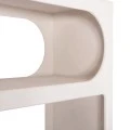 ΒΙΒΛΙΟΘΗΚΗ ΣΕΙΡΑ SANTORINI HM18062 MDF ΣΕ ΥΠΟΛΕΥΚΟ ΧΡΩΜΑ 80x38x180Yεκ.