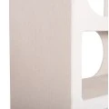 ΒΙΒΛΙΟΘΗΚΗ ΣΕΙΡΑ SANTORINI HM18062 MDF ΣΕ ΥΠΟΛΕΥΚΟ ΧΡΩΜΑ 80x38x180Yεκ.