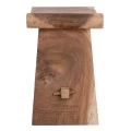 ΒΟΗΘΗΤΙΚΟ ΣΚΑΜΠΟ SADEL HM18294 ΞΥΛΟ SUAR--ΦΥΣΙΚΟ 50x30x45Υεκ.