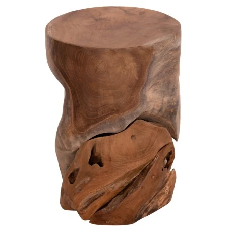 ΒΟΗΘΗΤΙΚΟ ΣΚΑΜΠΟ/ΤΡΑΠΕΖΑΚΙ STOMP HM9350.11 ΞΥΛΟ TEAK-ΦΥΣΙΚΟ Φ30x45Υεκ.