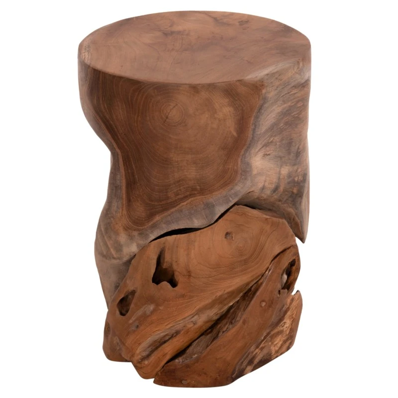 ΒΟΗΘΗΤΙΚΟ ΣΚΑΜΠΟ/ΤΡΑΠΕΖΑΚΙ STOMP HM9350.11 ΞΥΛΟ TEAK-ΦΥΣΙΚΟ Φ30x45Υεκ.