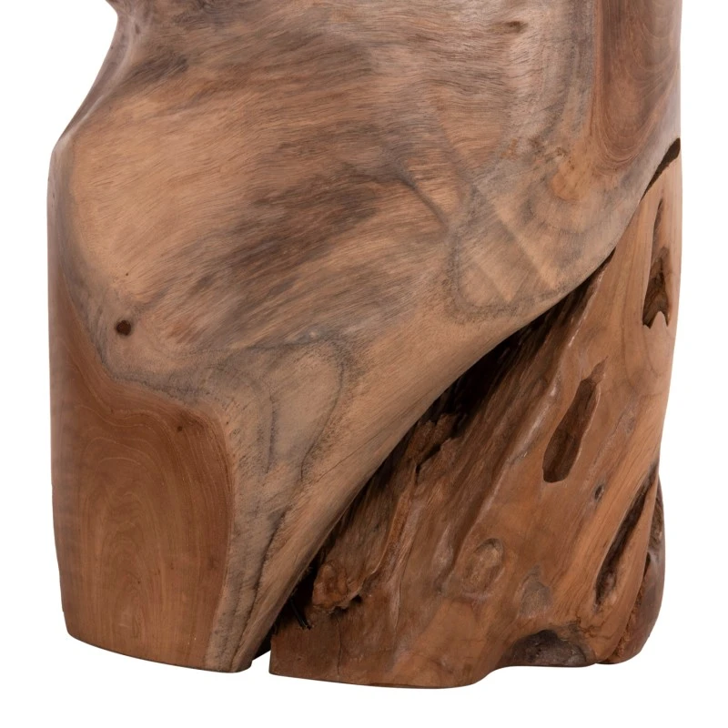 ΒΟΗΘΗΤΙΚΟ ΣΚΑΜΠΟ/ΤΡΑΠΕΖΑΚΙ STOMP HM9350.11 ΞΥΛΟ TEAK-ΦΥΣΙΚΟ Φ30x45Υεκ.