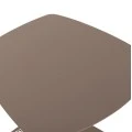 ΒΟΗΘΗΤΙΚΟ ΤΡΑΠΕΖΑΚΙ ΞΑΠΛΩΣΤΡΑΣ CARET HM6563.03 ΑΛΟΥΜΙΝΙΟ ΣΕ TAUPE 40x39x42Υεκ