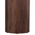 ΒΟΗΘΗΤΙΚΟ ΤΡΑΠΕΖΙ MARGON HM18027 MDF ΣΕ ΣΚΟΥΡΟ ΚΑΦΕ ΞΥΛΟΥ Φ45x50,5Υεκ.