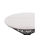ΒΟΗΘΗΤΙΚΟ ΤΡΑΠΕΖΙ ΣΑΛΟΝΙΟΥ GRESAM HM18039.01 ΚΕΡΑΜΙΚΟ TOP-ΜΕΤΑΛΛΟ Φ50x44Υεκ.