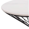 ΒΟΗΘΗΤΙΚΟ ΤΡΑΠΕΖΙ ΣΑΛΟΝΙΟΥ GRESAM HM18039.01 ΚΕΡΑΜΙΚΟ TOP-ΜΕΤΑΛΛΟ Φ50x44Υεκ.