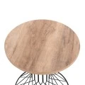 ΒΟΗΘΗΤΙΚΟ ΤΡΑΠΕΖΙ ΣΑΛΟΝΙΟΥ KEON HM18038.03 MDF TOP ΣΕ ΣΟΝΑΜΑ-ΜΕΤΑΛΛΟ Φ45x50Υεκ.