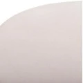 ΒΟΗΘΗΤΙΚΟ ΤΡΑΠΕΖΙ ΣΤΡΟΓΓΥΛΟ DELIA HM18167.02 FIBER CEMENT ΛΕΥΚΟ & RATTAN Φ40x45Υεκ