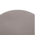 ΒΟΗΘΗΤΙΚΟ ΤΡΑΠΕΖΙ ΣΤΡΟΓΓΥΛΟ DELIA HM18167.03 FIBER CEMENT ΓΚΡΙ & RATTAN Φ40x45Υεκ