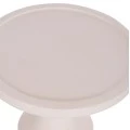 ΒΟΗΘΗΤΙΚΟ ΤΡΑΠΕΖΙ TRED(T) HM18169.02 FIBER CEMENT ΛΕΥΚΟ-ΦΥΣΙΚΟ RATTAN--Φ40x61Υεκ.