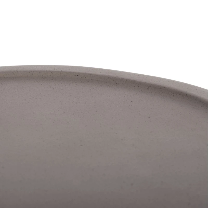 ΒΟΗΘΗΤΙΚΟ ΤΡΑΠΕΖΙ TRED(T) HM18169.03 FIBER CEMENT ΓΚΡΙ-ΦΥΣΙΚΟ RATTAN--Φ40x61Υεκ.