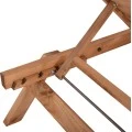 ΞΑΠΛΩΣΤΡΑ ΕΠΑΓΓΕΛΜΑΤΙΚΗ JULES HM11431.03 ΦΥΣΙΚΗ ΑΠΟ ΞΥΛΟ ΕΛΑΤΗΣ 72x196x29-84 εκ.