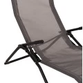ΞΑΠΛΩΣΤΡΑ ΚΟΥΝΙΣΤΗ SWINGSAND HM6553.01 ΓΚΡΙ TEXTILENE--ΜΑΥΡΟ ΜΕΤΑΛΛΟ 143x60x94Υεκ