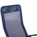 ΞΑΠΛΩΣΤΡΑ ΚΟΥΝΙΣΤΗ SWINGSAND HM6553.05 ΜΠΛΕ TEXTILENE--ΜΑΥΡΟ ΜΕΤΑΛΛΟ 143x60x94Υεκ