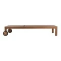 ΞΑΠΛΩΣΤΡΑ LAGERTHA HM5963.11 ΞΥΛΟ ΤΕΑΚ ΣΕ ΦΥΣΙΚΟ ΧΡΩΜΑ 200x65x102Υεκ.