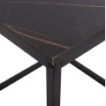 ΖΙΓΚΟΝ GRELAY 2 ΤΕΜ MDF ΟΨΗ ΜΑΡΜΑΡΟΥ & ΜΕΤΑΛΛΟ HM8762.13 45Χ45Χ50εκ. & 37Χ37Χ43 εκ.