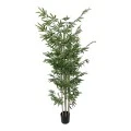 Decorative plant Bamboo in a pot Inart green pp H190cm