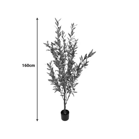 Decorative plant Olive tree IΙ in a pot Inart green pp H160cm