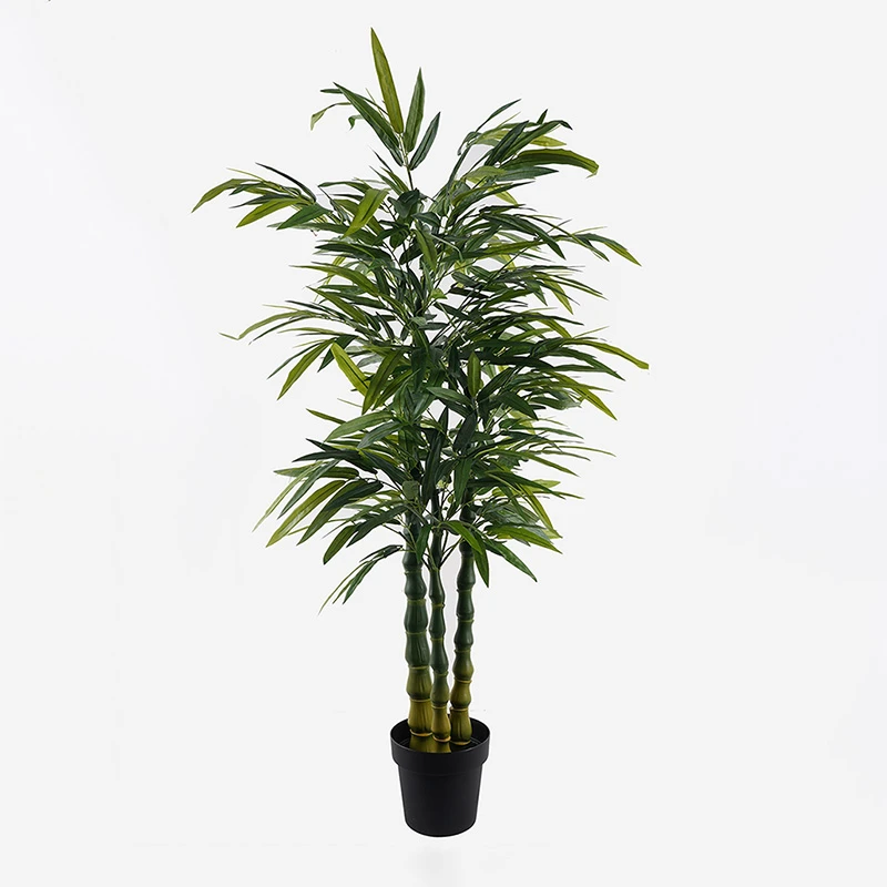 Διακοσμητικό φυτό σε γλάστρα Arti Bamboo Inart πράσινο Φ70x150εκ