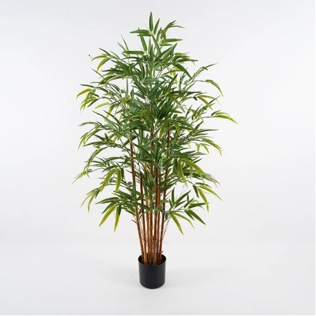 Decorative plant in a pot Rhapis Palm Inart green D60x120cm