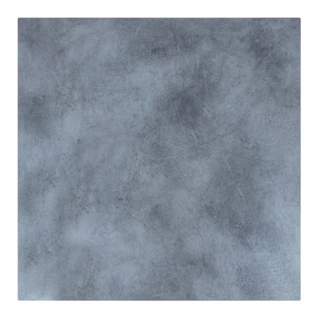 Table top Copious pakoworld Werzalit gray cement I 80x80cm thickness 35mm