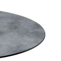 Table surface Inspire pakoworld HPL grey cement D60cm