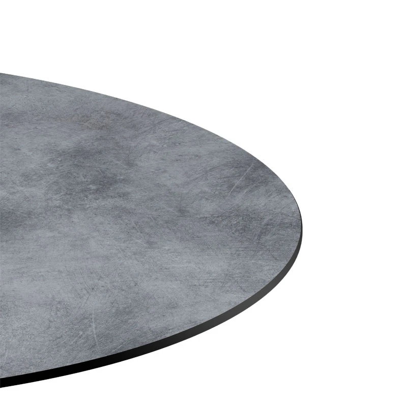 Table surface Inspire pakoworld HPL grey cement D60cm