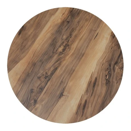 Table top Noble pakoworld HPL walnut Φ69cm, 12mm thick