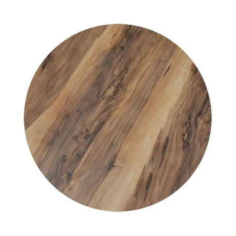 Table top Noble pakoworld Werzalit walnut Φ60cm, 25mm thick
