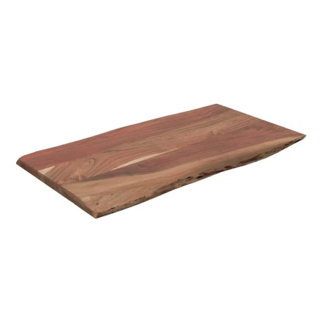 Table top Pozier pakoworld solid acacia wood walnut 200x95x4cm