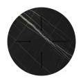 Relian table top pakoworld HPL black marble look D69cm 12mm thick