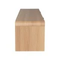 Έπιπλο τηλεόρασης Anfen pakoworld mdf σε φυσική απόχρωση 160x39x40,5εκ