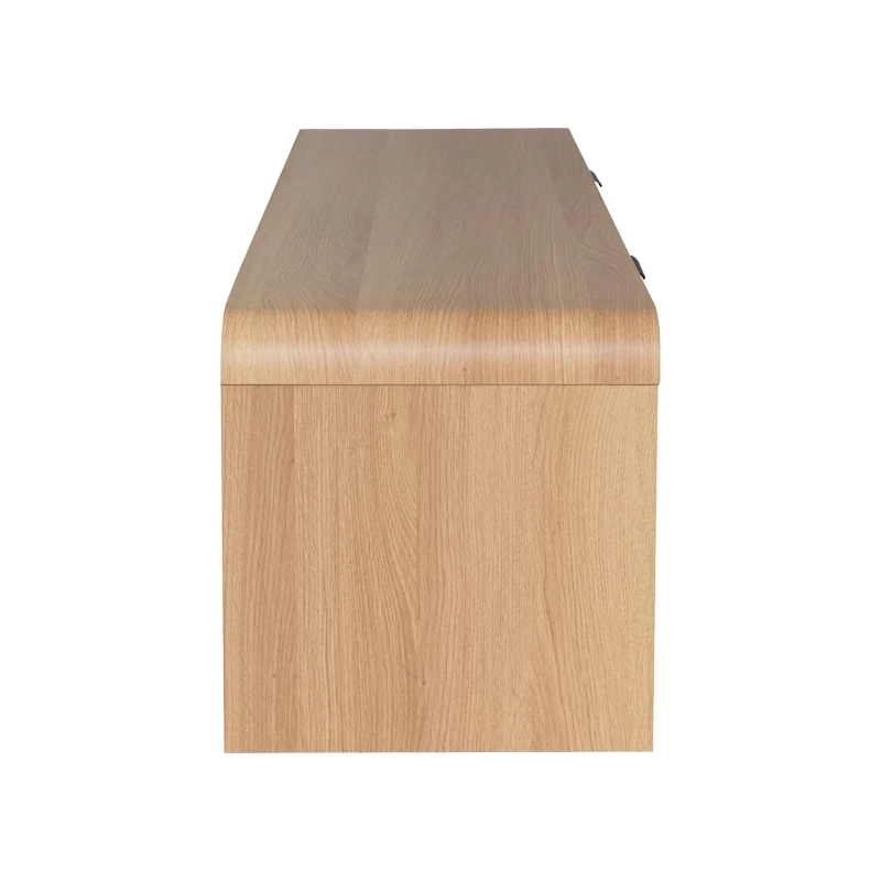 Έπιπλο τηλεόρασης Anfen pakoworld mdf σε φυσική απόχρωση 160x39x40,5εκ