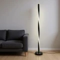 Φωτιστικό δαπέδου Jounko pakoworld led μαύρο μεταλλικό Φ20x130εκ