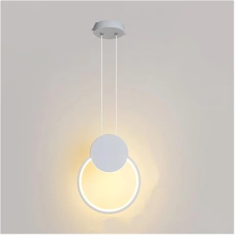 Ceiling light Ganden pakoworld led metal in white color D26.5x20cm