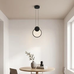 Ceiling light Ganden pakoworld led metal in black color D26.5x20cm Ceiling light Ganden pakoworld led metal in black color D26.5x20cm