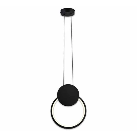 Ceiling light Ganden pakoworld led metal in black color D26.5x20cm