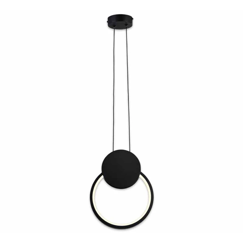 Ceiling light Ganden pakoworld led metal in black color D26.5x20cm