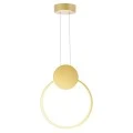 Ceiling light Ganden pakoworld led metal in gold color D26.5x20cm