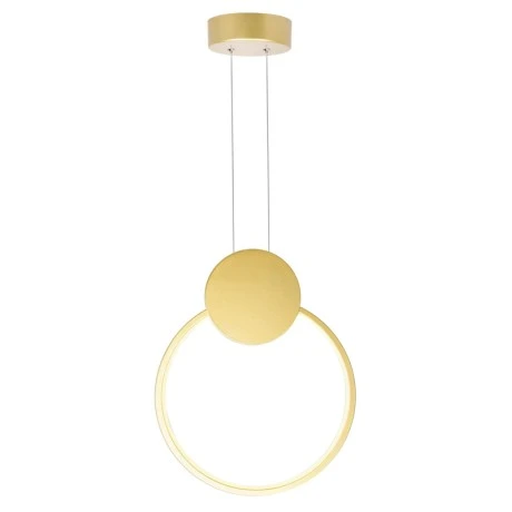Ceiling light Ganden pakoworld led metal in gold color D26.5x20cm
