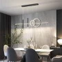 Ceiling lamp Neron pakoworld led black metal 100x25x26cm