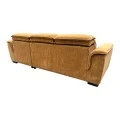 Left corner sofa-bed Lemance pakoworld camel fabric 255x168x82cm