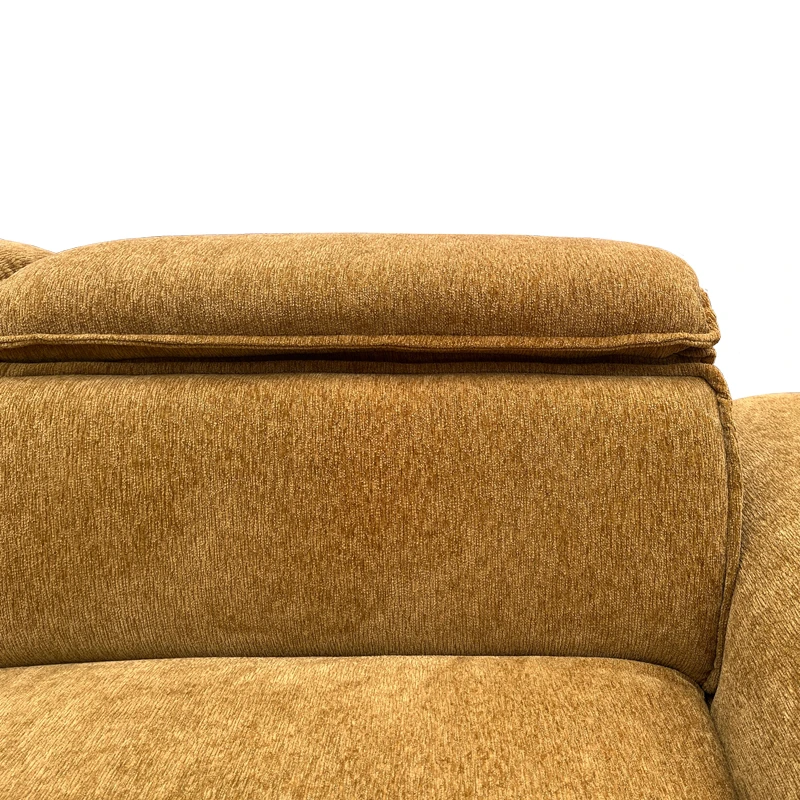 Left corner sofa-bed Lemance pakoworld camel fabric 255x168x82cm