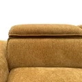 Right corner sofa-bed Lemance pakoworld camel fabric 255x168x82cm