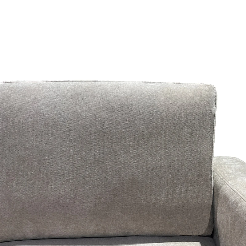 Left corner sofa Menande pakoworld beige fabric 248x160x89cm