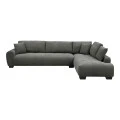 Corner sofa Vaneto pakoworld left corner anthracite fabric 287x208x85cm