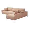 Corner sofa Veneto pakoworld left corner rotten apple fabric 298x208x85cm
